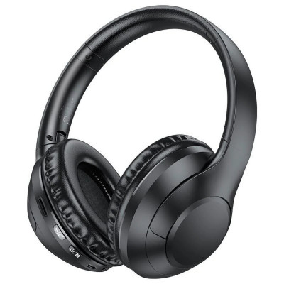 Навушники BOROFONE BO23 Glamour BT headset Black (BO23B) - зображення 1