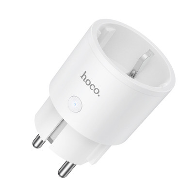 Смарт розетка HOCO AC16 Veloz smart socket(EU/GER) White - зображення 1