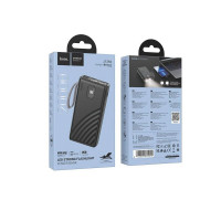 Зовнішній акумулятор HOCO J129A Nature flashlight power bank(20000mAh) Black (Цвет 7073) - фото № 2
