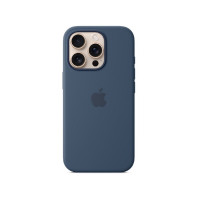 Чохол для смартфона Silicone Full Case AAA MagSafe IC for iPhone 16 Pro Dark Blue
