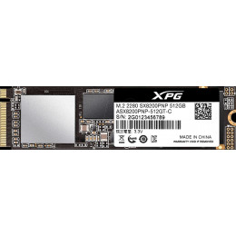 SSD M.2 ADATA SX8200 Pro 512GB 2280 PCIe 3.0 3D NAND TLC