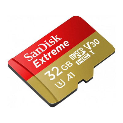 microSDHC (UHS-1 U3) SanDisk Extreme A1 32Gb Class 10 V30 (R100Mb/s, W60Mb/s) - зображення 2