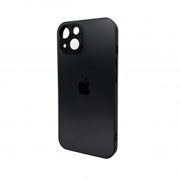 Чохол для смартфона AG Glass Matt Frame Color Logo for Apple iPhone 15 Graphite Black