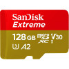 microSDXC (UHS-1 U3) SanDisk Extreme A2 128Gb class 10 (R160MB/s,W90MB/s) (adapter SD) - изображение 2