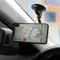 Автотримач для телефона HOCO CA55 Astute series windshield car holder Black/Gray (Колір Black-Gray) - фото № 7