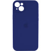 Чохол для смартфона Silicone Full Case AA Camera Protect for Apple iPhone 13 39,Navy Blue