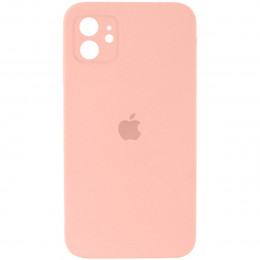 Чохол для смартфона Silicone Full Case AA Camera Protect for Apple iPhone 11 кругл 37,Grapefruit