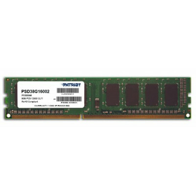 DDR3 Patriot 8GB 1600MHz CL11 DIMM - зображення 1