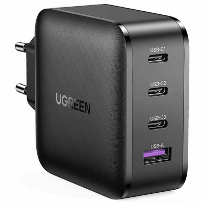 Зарядный пристрій UGREEN CD224 65W Зарядное устройство (3C1A) EU (UGR-70774) (UGR-70774) - изображение 1