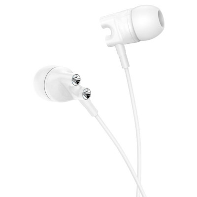 Навушники BOROFONE BM72 Majestic universal earphones with microphone White (BM72W) - зображення 3