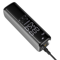 Автомобільний насос BOROFONE FC1 Flow intelligent air pump Black Gray (Колір Black-Gray) - фото № 4