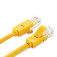 Мережевий кабель UGREEN Cat 5e U/UTP Lan Cable 1m (Yellow) (Колір Yellow) - фото № 2