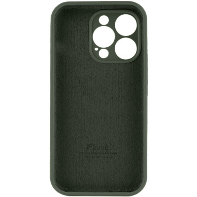 Чохол для смартфона Silicone Full Case AA Camera Protect for Apple iPhone 15 Pro 40,Atrovirens - зображення 4