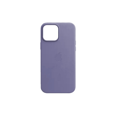 Чохол для смартфона Leather AAA Full Magsafe IC for iPhone 14 Wisteria - изображение 1