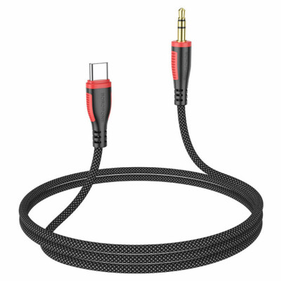 Аудiо-кабель BOROFONE BL14 Digital audio conversion cable for Type-C Black - изображение 2