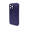 Чохол для смартфона AG Glass Matt Frame Color Logo for Apple iPhone 13 Pro Max Deep Purple (AGMattFrameiP13PMPurple)