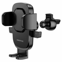 Автотримач для телефона BOROFONE BH69 air outlet car holder Black (Колір Черный) - фото № 2