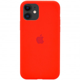 Чохол для смартфона Silicone Full Case AA Open Cam for Apple iPhone 11 кругл 11,Red