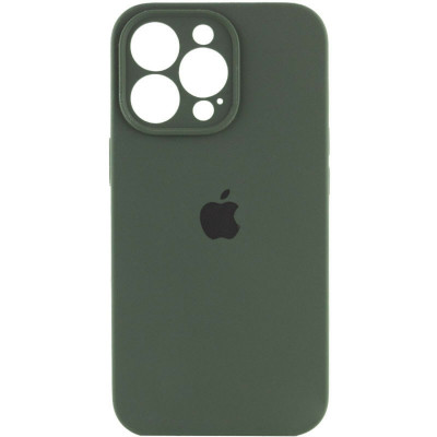 Чохол для смартфона Silicone Full Case AA Camera Protect for Apple iPhone 15 Pro 40,Atrovirens - изображение 1