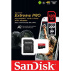 Карта пам'яті microSDXC (UHS-1 U3) SanDisk Extreme Pro A2 128Gb class 10 V30 (R200MB/s,W90MB/s) (adapter) - № 2