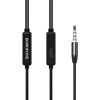 Навушники BOROFONE BM35 Farsighted universal earphones with mic Black (BM35B) - зображення 2