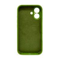 Чохол для смартфона Silicone Full Case AA Camera Protect for Apple iPhone 16 29,Army Green (Колір Army-Green) - фото № 3