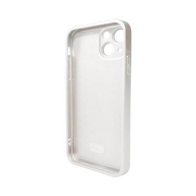 Чохол для смартфона AG Glass Matt Frame Color Logo for Apple iPhone 12 Pearly White (AGMattFrameiP12White) - зображення 2