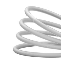 Кабель Baseus CoolPlay Series Fast Charging Cable USB to iP 2.4A 1m White (Цвет 7068) - фото № 6