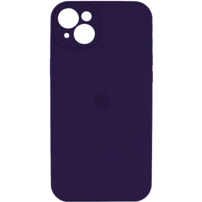 Чохол для смартфона Silicone Full Case AA Camera Protect for Apple iPhone 13 59,Berry Purple - зображення 1