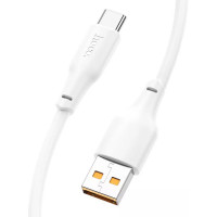 Кабель HOCO X93 USB to Type-C 100W, 1m, TPE, TPE connectors, White (Колір White) - фото № 3
