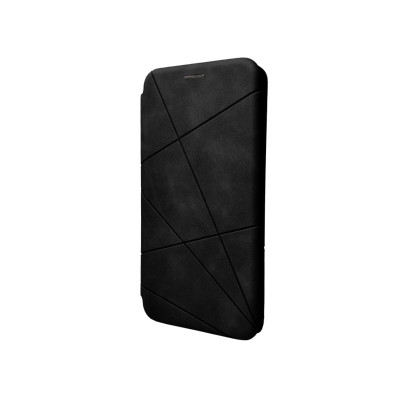 Чохол-книжка для смартфона Dekker Geometry for Xiaomi Redmi 9A Black - изображение 1