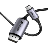 Кабель UGREEN CM556 USB-C to DisplayPort 8K Cable 1m(UGR-25157) (Колір 7073) - фото № 2