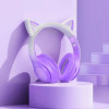 Навушники HOCO W42 Cat ears BT headphones Purple Grape (6931474795854) - зображення 2