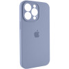 Чохол для смартфона Silicone Full Case AA Camera Protect for Apple iPhone 15 Pro 53,Sierra Blue - изображение 2