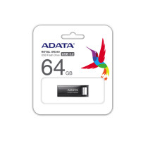 Флеш-накопичувач A-DATA USB 3.2 UR340 64Gb Black (Цвет Черный) - фото № 5