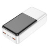 Зовнішній акумулятор HOCO J108B Universe 22.5W fully compatible power bank(30000mAh) White - зображення 2