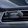 Автотримач для телефона Baseus Steel Cannon 2 Air Outlet Car Mount Black (Черный)- № 6