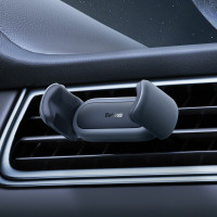 Автотримач для телефона Baseus Steel Cannon 2 Air Outlet Car Mount Black (Цвет Черный) - фото № 6