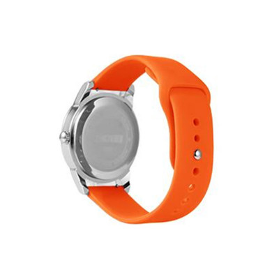 Ремінець для годинника Universal Silicone Classic 20mm 17.Apricot Orange - изображение 1