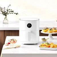 Мультипіч (аерофритюрниця) Mijia Smart Air Fryer 4,5L + (перехідник на EU розетку) (Колір 7068) - фото № 5