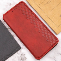 Чохол-книжка для смартфона Rubic Leather for Samsung Galaxy A25 Red (Колір 30786) - фото № 4