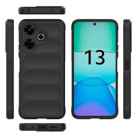 Чохол для смартфона Cosmic Magic Shield for Xiaomi Redmi 13 4G Black (Цвет 7073) - фото № 2