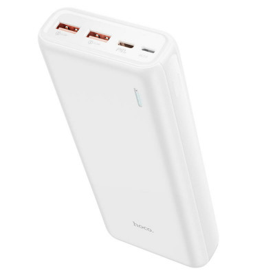 Зовнішній акумулятор HOCO J80A Premium 22.5W fully compatible power bank(20000mAh) White - изображение 1