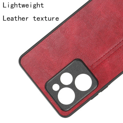 Чохол для смартфона Cosmiс Leather Case for Poco X5 Pro 5G Red (CoLeathPocoX5pRed) - изображение 4
