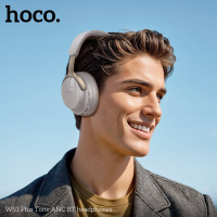 Бездротові навушники HOCO W53 Plus Tone ANC BT headphones Gray (Цвет Gray) - фото № 5