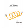 Мережевий кабель Vention Cat.6A SFTP Patch Cable 1.5M Yellow (Yellow)- № 5