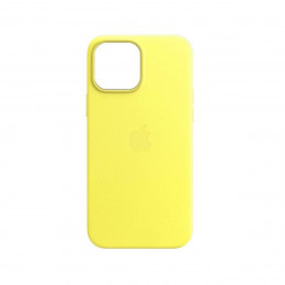 Чохол для смартфона Leather AAA Full Magsafe IC for iPhone 15 Canary Yellow