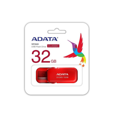 Flash A-DATA USB 2.0 AUV 240 32Gb Red (AUV240-32G-RRD) - зображення 3