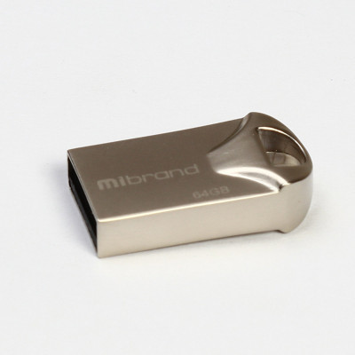 Flash Mibrand USB 2.0 Hawk 64Gb Silver - изображение 1