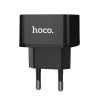 Мережевий зарядний пристрій HOCO C70A Cutting-edge single port QC3.0 charger Black - зображення 2